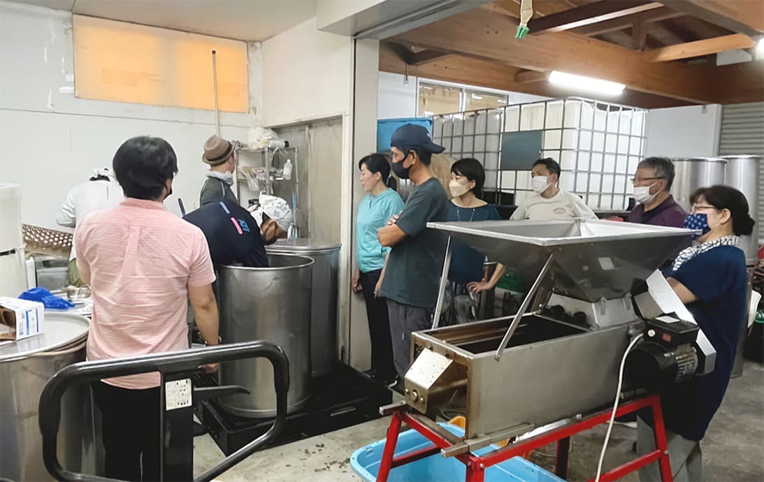 醸造所見学